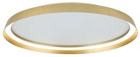 Plafoniera LED design circular MASCA D-60cm auriu mat