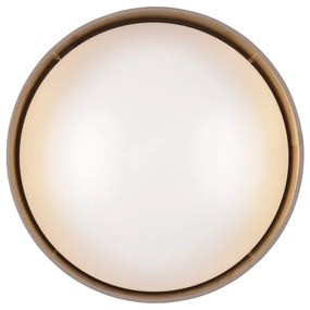 Plafonieră maro deschis LED ø 30 cm Locarno – Trio