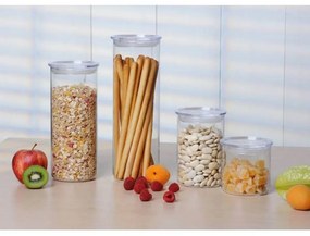 Simax 5132 borcan din sticlă cu capac din plastic,1,8 l
