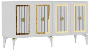 Dulap Nora White and Gold