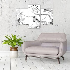 Tablou - Acuarelă Jungla (90x60 cm)