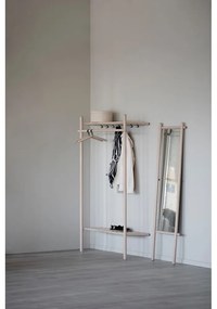 Set pentru hol în culoare naturală din lemn masiv de stejar Milford - Rowico