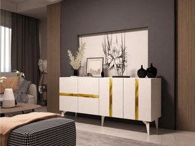 Dulap Vekika 1 (alb + auriu) . 1093525