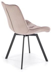 Scaun K519 velvet bej