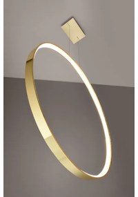 Lustră LED pe cablu RIO LED/50W/230V CRI90 3000K d. 78 cm auriu Thoro TH.248