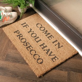 Covoraș de intrare din fibre de nucă de cocos 40x60 cm Prosecco – Artsy Doormats