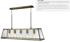 Lustra clasica design traditional Voyager 5L alama antique 4614-5AB SRT