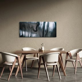 Tablou - Fața din oțel (120x50 cm)