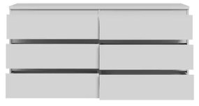 Comodă MAO cu sertare, albă