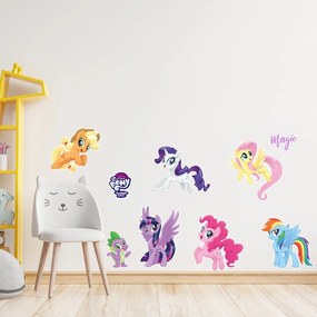 Autocolant de perete "My Little Pony 4" 60x70cm