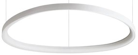Lustra LED suspendata design circular Gemini sp d081 on-off 2700k alba