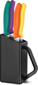 Victorinox - Set de cuțite de bucătărie SWISS CLASSIC, 5 piese, multicolor, cu suport