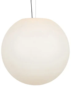 Lampă modernă suspendată pentru exterior alb 77 cm IP65 - Nura