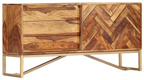 Servanta, 118 x 30 x 60 cm, lemn masiv de sheesham