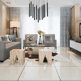 Lustră pe cablu MONZA 11xG9/8W/230V neagră