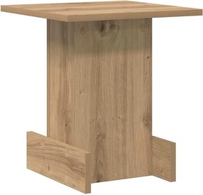 vidaXL Masă laterală Stejar Artizanal 35,5 x 35 x 40 cm Lemn compozit