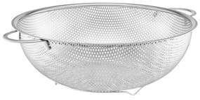 Strecuratoare cu manere si baza 28cm, Steel