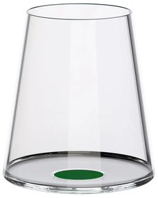 Set 2 pahare de cristal Trebonn SplitGlass 2025113, 450 ml, Ø9.2x10.5 cm, posibilitate atasare picior, Verde