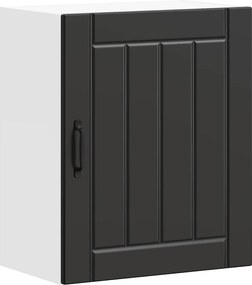 vidaXL Dulap de bucătărie „Lucca” lemn prelucrat negru