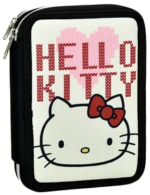 Hello Kitty Heart penar umplut pe 2 nivele
