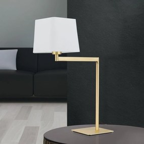 Veioza/Lampa de masa pivotanta CARLTON alama/alb