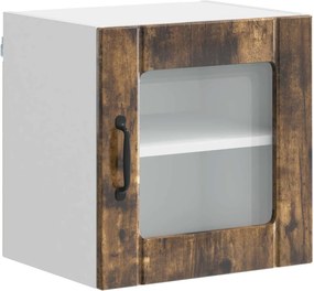 vidaXL Dulap de bucătărie Stejar fumuriu 40 x 31 x 40 cm Lemn compozit