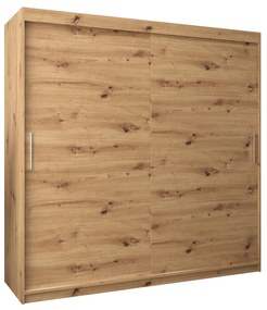 Dulap de haine 200 cm Toki (stejar artisan + stejar artisan). 1064855