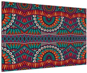 Tablou cu bastracție ornamentală (90x60 cm)