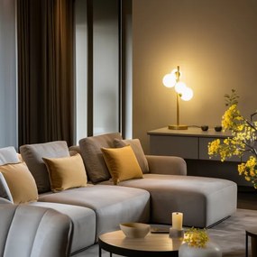 Lampă LED de masă Brilagi MILLA 4xG9/3W/230V auriu/alb