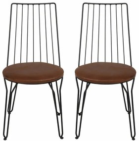 Set de scaune de sufragerie Ada Brown, 2 buc.