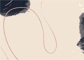 Tablou - Abstractizare bej (70x50 cm)