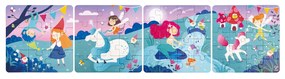 Puzzle pentru copii Zane (4 in 1)