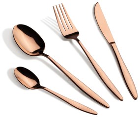 Set tacamuri 24 piese auriu roze lucios Berlinger Haus BH 3062