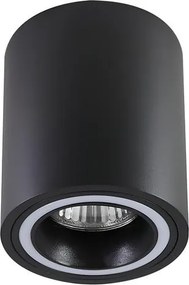 Spot aplicat tavan Kobald negru