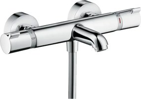 Baterie cada - dus termostatata Hansgrohe Ecostat Comfort crom lucios