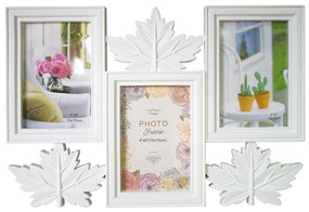 Rama foto, 3 poze, Naimeed D4580W, Alb