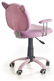 Scaun de birou CAT roz