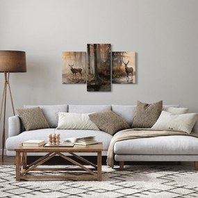 Tablou - Vintage pictura wildlife (90x60 cm)