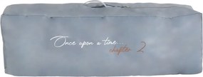 Patut pliant transformabil in tarc copii NOVOKIDS™ Onceuponatime NEST, 62X125 cm, 2 Niveluri, Jucarie Carusel muzical, Fermoar acces lateral, Roz cu