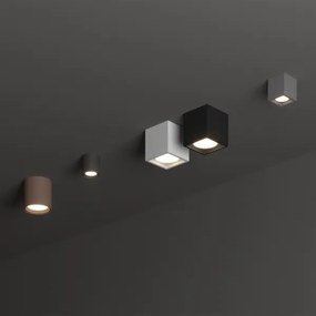 Ideal Lux - Spot exterior TECHO 1xGU10/20W/230V 9x9 cm IP54 alb