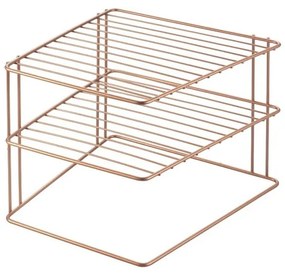Raft suplimentar arămiu din oțel 25x25 cm Palio – Metaltex