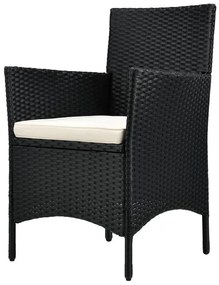 Juskys Set balcon Bayamo - negru