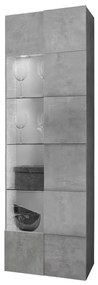 Comodă SERIAN, gri beton