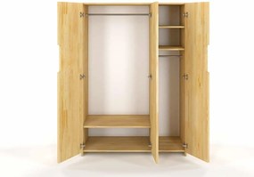 Dulap lemn masiv TerraCraft, 128 × 60 × 180 cm
