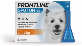 Frontline Spot On - S - 3 Pipete Antiparazitare
