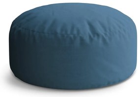 Taburet Circle albastru indigo, albastru