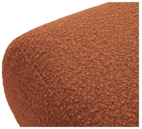 Taburet maro cu tapițerie din stofă bouclé Molino – Micadoni Home