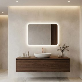 Oglindă LED 80x60cm TOP-3