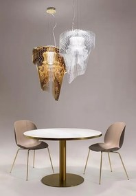 Lustra design Art Deco realizata manual Aria Small Gold