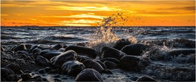 Tablou cu mare (120x50 cm)